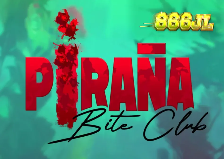 Piranha Bite Club slot game interface na may retro pin-up at underwater theme